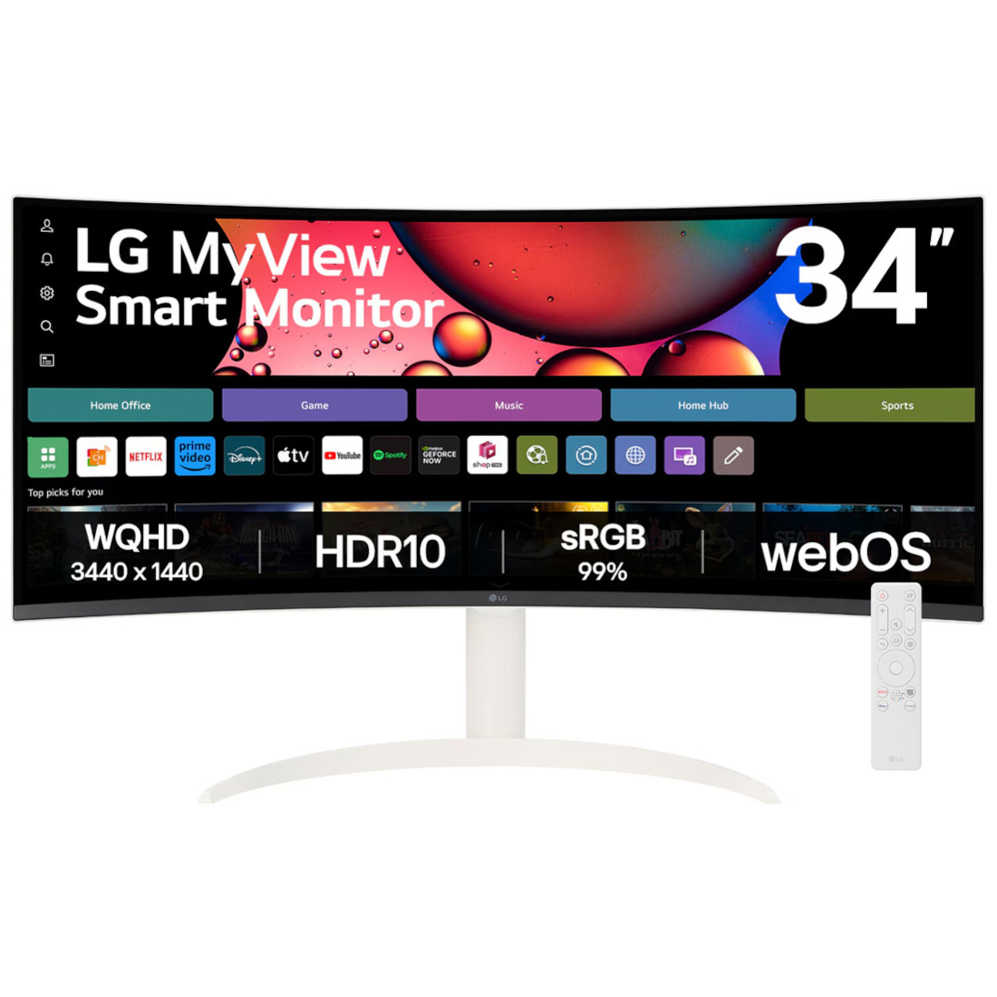 LG - 34SR65QC-W -   