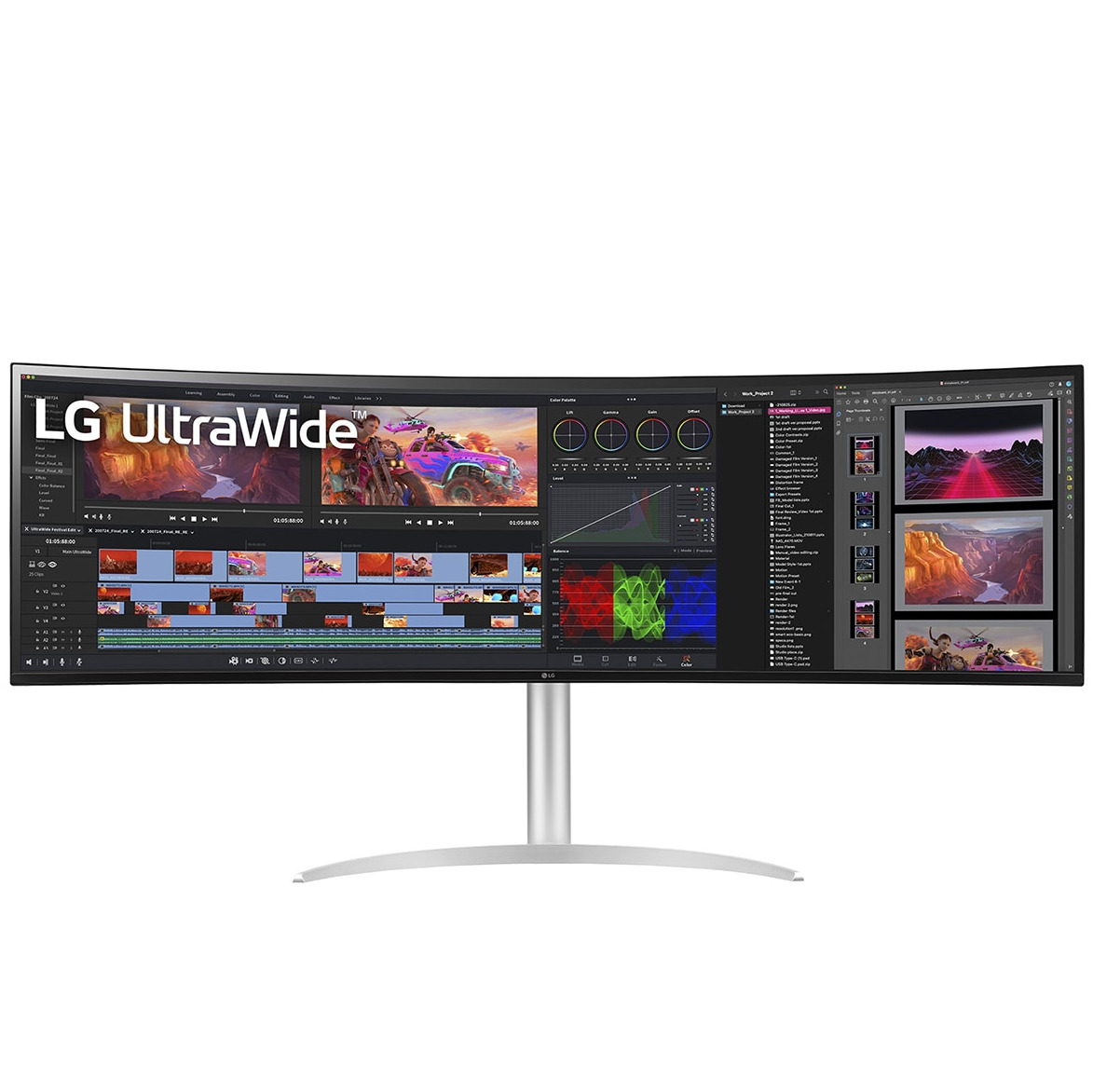 LG - 49WQ95C-W -   