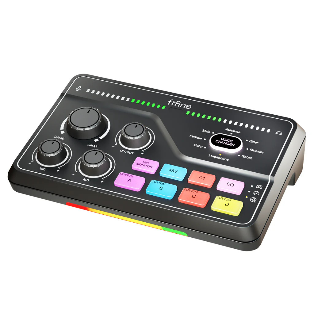 FIFINE - AmpliGame-SC8 - התמונה להמחשה בלבד