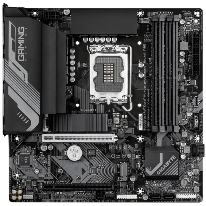 Gigabyte - B760M-GAMING-X-DDR4-GEN5 - ������ ������ ����