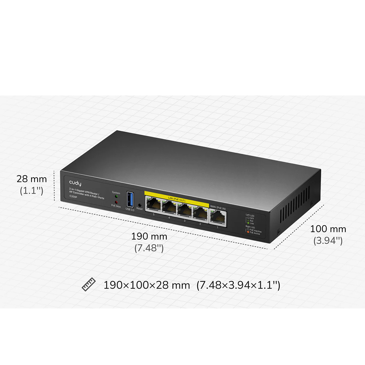 Cudy - C200P - ������ ������ ����