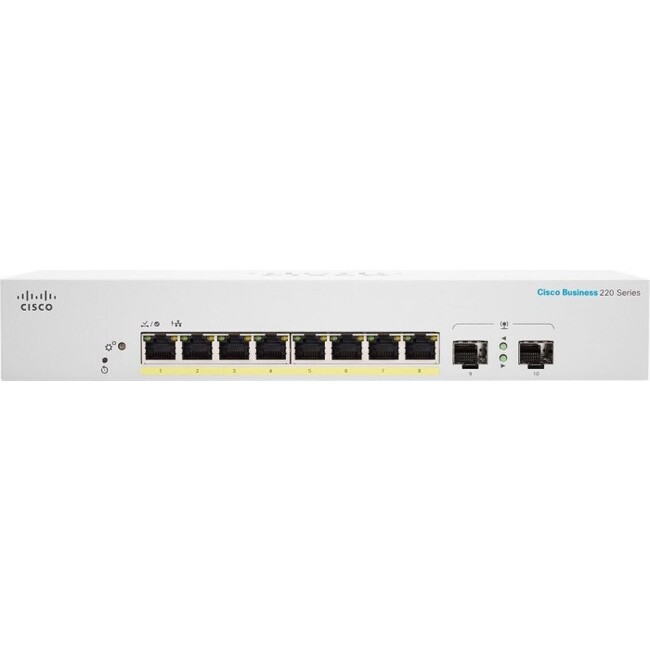 Cisco - CBS220-8FP-E-2G-EU -   