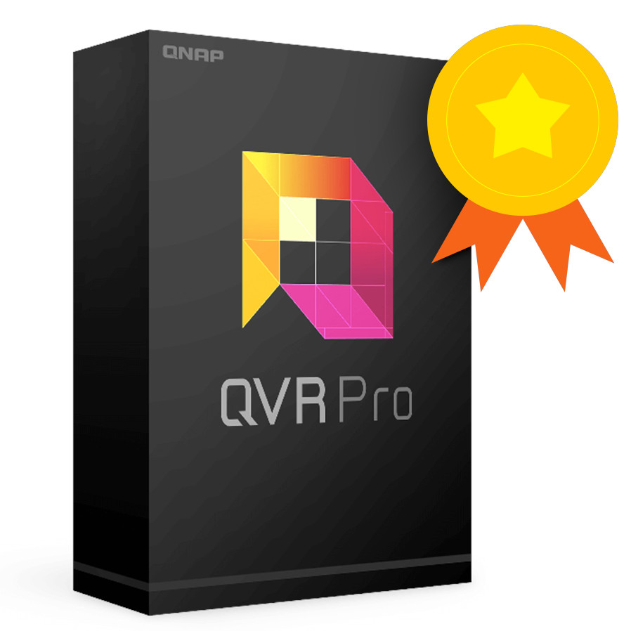 QNAP - LIC-SW-QVRPRO-4CH-EI -   