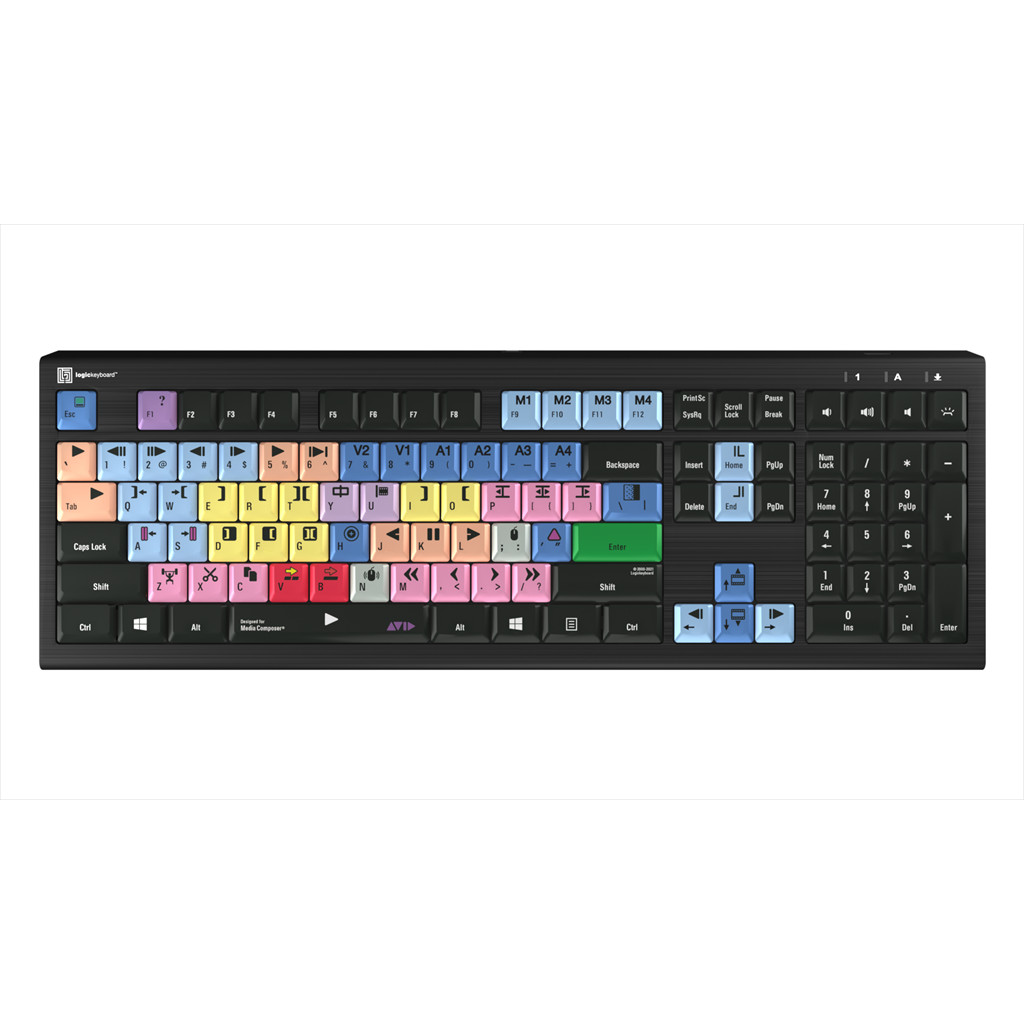 Logickeyboard - LKB-MCOM4-A2PC -   