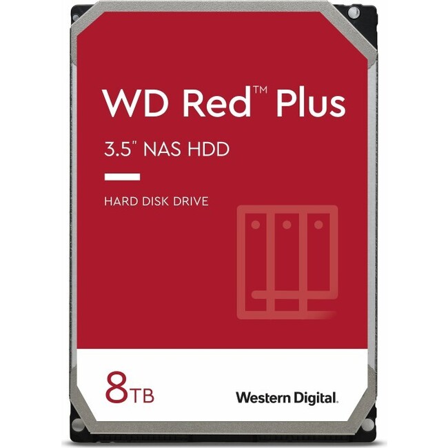 Western Digital - WD80EFPX - התמונה להמחשה בלבד