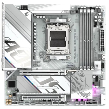 Gigabyte - X870M-A-ELITE-WF7-ICE - ������ ������ ����